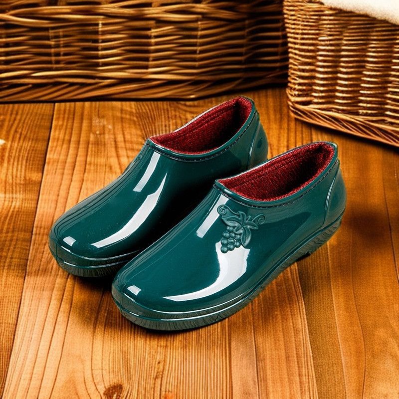 Fashion Low Top Short Tube Women's Rain Boots