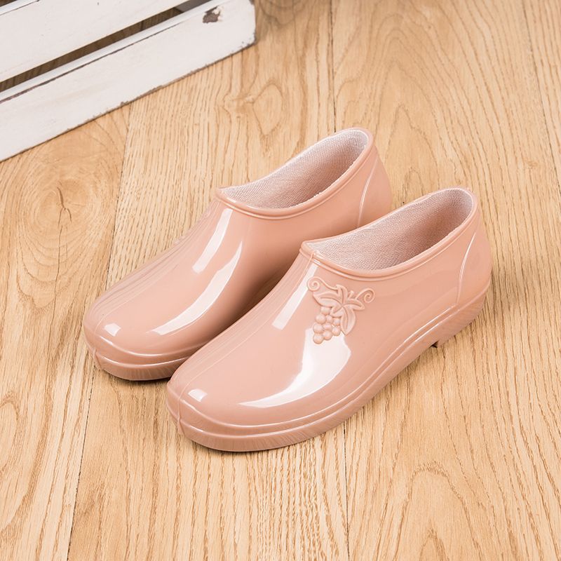 Fashion Low Top Short Tube Women's Rain Boots