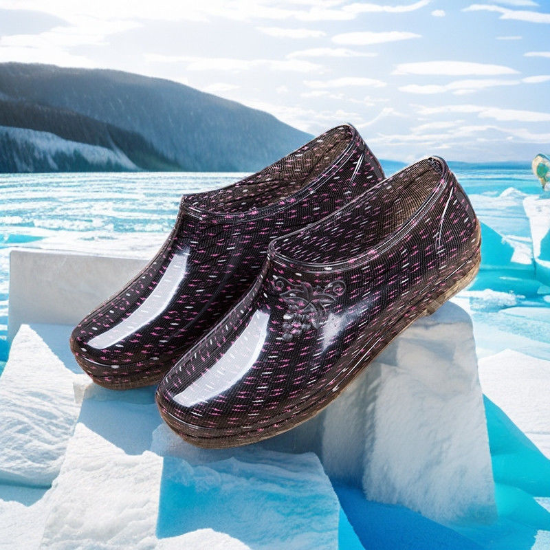 Fashion Low Top Short Tube Women's Rain Boots