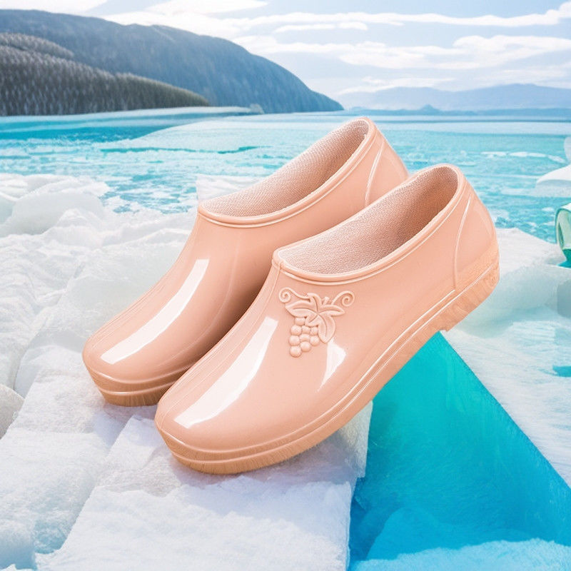 Fashion Low Top Short Tube Women's Rain Boots