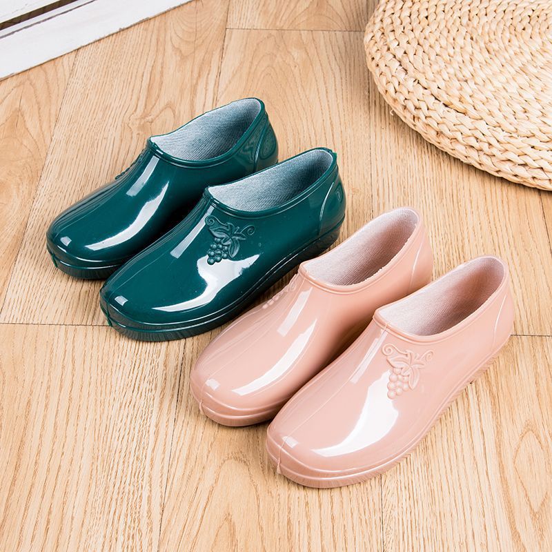 Fashion Low Top Short Tube Women's Rain Boots